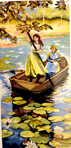 Quadro canovaccio mezzo punto - canovaccio,