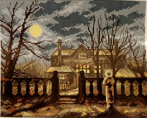 Quadro canovaccio mezzo punto - canovaccio,
