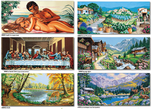 Canovaccio margot mezzopunto - canovaccio,
