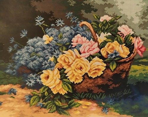 Quadro canovaccio mezzo punto - quadro,
