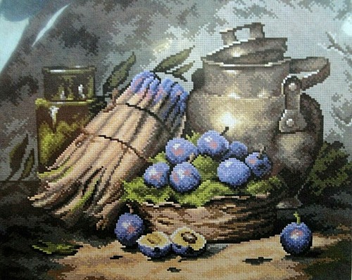 Quadro canovaccio mezzo - canovaccio, punto