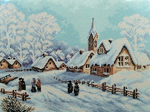 Quadro canovaccio mezzo - quadro, punto