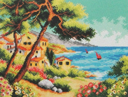 Quadro canovaccio mezzo punto - quadro,